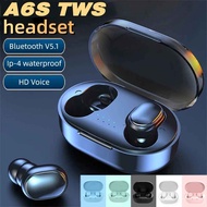 A6S TWS Headset Wireless Earphones Bluetooth Headphones Sport Stereo Fone Bluetooth Earbuds for Xiaomi Huawei iPhone XVR9