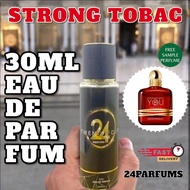 24 PARFUMS STRONG TOBAC MINYAK WANGI LELAKI EDP