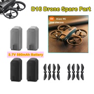 D16 Mini Drone HD Camera Quadcopter Original Spare Part D16 Battery 3.7V 580mAh / Propeller Balde Pa