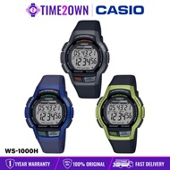 Casio WS-1000H Fashion Digital Resin Band Men Sports Watch Jam Tangan Lelaki