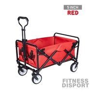 Outdoor Wagon Portable Foldable Collapsible Trolley Camping Gardening Shopping Beach Sports Cart