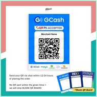 ⧈ Gcash Maya QR code standee scanner