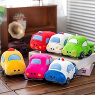 Cute Car Plush Toy Soft Stuffed Vehicle Toy Ambulance Police Car for Kids