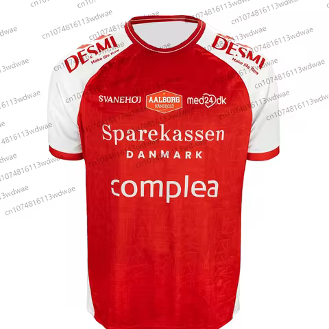 2026 Denmark Aalborg Handbold Handball Shirt Youth Kid Sportwear Training Handball Uniform Breathabl