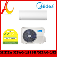 MIDEA SYSTEM 1 MPAG-1S18B/MPAG-18B INVERTER SINGLE SPLIT AIRCON