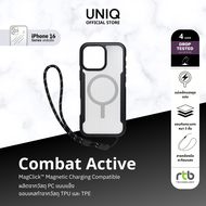 UNIQ เคสสำหรับ iPhone 16 Pro/16 Pro Max รุ่น Combat Active (MagClick™ Magnetic Wireless Charging)
