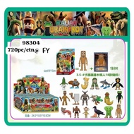 KIDZONAA - RANDOM ACTION FIGURE BLIND BOX TUNG TUNG SAHUR BRAINROT ANOMALI TRALALELO MINIATURE TOPPE