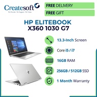 Refurbished HP EliteBook x360 1030 G7 13" Laptop Core i5 - 10th Gen [FREE DELIVERY]
