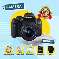 CANON 750D Kit Bekas Second Kamera WIFI Garansi Siap Pakai