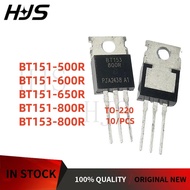 10/PCS  BT153-800R BT151-500R BT151-600R BT151-650R BT151-800R in stock TO-220 chip ic mos MDOL
