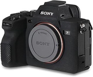 Camera Case for Sony A7RV A7R5- Protective Silicone DSLR Skin Cover, Detachable Cage, Shockproof, Du