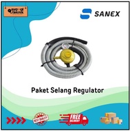 Sanex 1.8 Meter Hose and Regulator Set Package SN-R18-1 SNI 1 Year Warranty