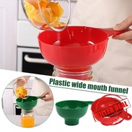 Canning Funnel Tool Plastic Wide Mouth Funnel Refill Funnel Reservoir T0