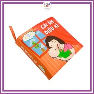 Lalala baby multi-interactive cloth book Magical hug, size 18*18cm, 12 pages