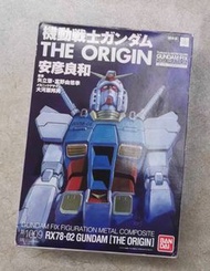 BANDAI GUNDAM RX78-02 THE ORIGIN FIX FIGURATION METAL COMPOSITE 1009 超合金