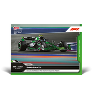 F1 Zhou Guanyu 2024 First Points Raceday Card