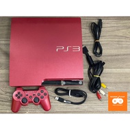 PS3 Slim Scarlet Red CECH-3000B 320GB Game Console