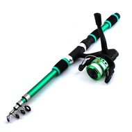 【BISA COD】satu set joran pancing ul ultralight lentur fiber solid murah kuat ajiro Sakura 150 165 18