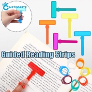 Guided Reading Strips Finger Focus Highlighter/ Random Color Kids Hyperactive Early Readers/ Creativ