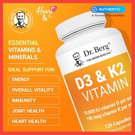 Dr. Berg Vitamin D3 K2 w/MCT Powder - Support Healthy Heart, Bone & Joint. Dr Berg