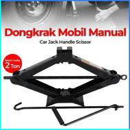 COD MrJack Dongkrak Mobil Manual Car Jack Handle Scissor 2 Ton MJ01 / Dongkrak buaya mobil 2 ton / d