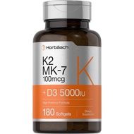 Horbaach Vitamin K-2 Complex | 180 Softgels