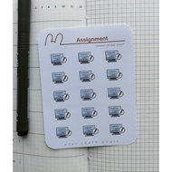 Assignment - Planner Sticker/ Icon Sticker Sheet/ Bujo Sticker