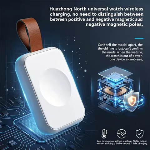 USB Smartwatch Charging Cable For GSUltra8+/GS3 Cyber/Watch9 Max/HW22pro Magnetic Charger Base A01/W