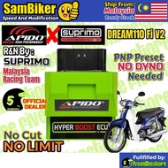 EX5110 Fi V2 Apido X Suprimo Racing Hyper Boost ECU PNP No Dyno No Cut OFF Top Speed Powered By Supr