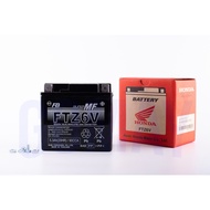 แบตเตอรี่ Honda แท้ FTZ6V ใช้กับรถรุ่น Click125i -150i PCX CBR-150 Aerox155