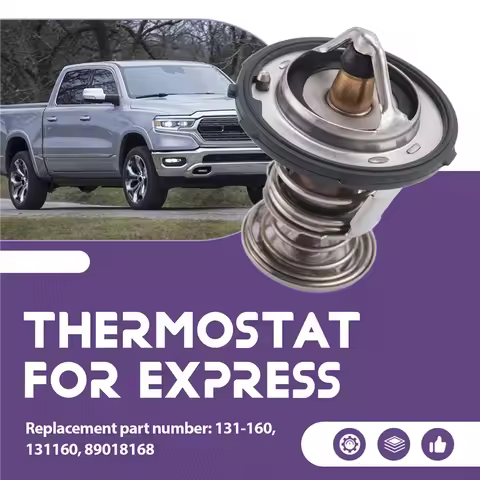 Engine Thermostat Fit For Express Sierra GMC 5.3L 6.0L Cadillac Replace 131160 89018168