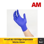 Ansell 82-133 Edge Disposable Nitrile Glove