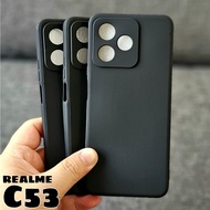 Oppo RENO 10 OPPO RENO 10 PRO OPPO RENO 10 PRO PLUS SOFTCASE BLACK MATTE MACARON BLACK SQUARE OPPO R