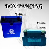 fishing box pancing SEAHAWK,Yes Box memancing tahan lasak double layer,Tackle Box kotak alat pancing