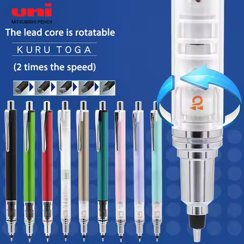 Japan UNI M5-559 Rotary Mechanical Pencil 0.3/0.5/0.7mm Kuru Toga ADVANCE Mechanical Pencil Low Cent