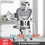 LENOBLE 716 Office Chair Gaming Chair Ergonomic Chair Computer Chair Kerusi Gaming - 3 Years Officia