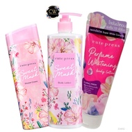 ส่งฟรี !! Cute Press โลชั่น สวีทมัสค์ Sweet musk Lotion โลชั่นน้ำหอม Peony Melon Rose I am just me f