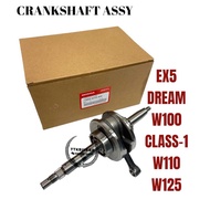 CRANKSHAFT COMP STD HONDA 6 MODEL EX5 DREAM W100 CLASS-1 W110 W125