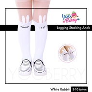 YooBerry Kids Pantyhose Stockings Leggings for Girls White Rabbit Berry Mart