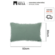 Gối tựa lưng, gối vuông sofa vải mềm mịn ABEILLE - Gối tựa kèm ruột gối 2 kích cỡ