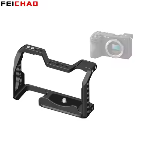 A6700 Full Camera Cage Rig Protective Frame Case for Sony A6700 DSLR Camera Expansion Stabilizer Vid
