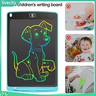 livecity|  Colorful Doodle Board Reusable Writing Tablet Large Screen Waterproof Doodle Board for Kids Reusable Electronic Drawing Pad Glare-free Lcd Writing Tablet for Toddlers