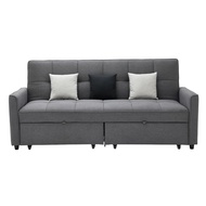 SB Design Square SB DESIGN SQUARE โซฟา 3 ที่นั่ง รุ่น CALINA สีครีม (210x92x98 ซม.)