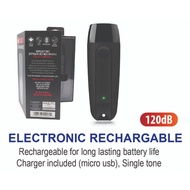 FOX 40 ELECTRONIC RECHARGABLE BATTERY SONIK BLAST + BALL PUMP CMG + STOPWATCH WHISTLES [READY STOCK]