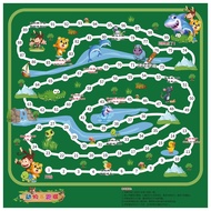 Flying Chess Children's Educational Toys Board Game Monopoly Plants vs. Zombies Game Chess All-in-On