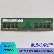 RAM For 8GB DDR4 2933MHz 1RX8 PC4-2933Y Desktop Memory M378A1K43DB2-C