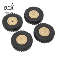 YRBWDYZDH 4Pcs/Set RC Car Wheels, High Performance 70mm Diameter RC Tires, Durable Rubber RC Wheels 