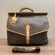LV 老花狩獵3代旅行袋 48*40*22 97新配件塵袋
