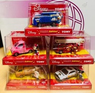 TOMY | Tomica Edition🌟迪士尼角色 Disney Characters 1st Edition 第1彈 全套5款 米奇Mickey 消防車+日本警車 & 米妮Minnie 花車 &