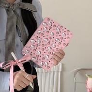 Cute KT Strawberry iPad mini6 Tablet Protective Case 10th Rotating Bracket ai4/5r with Pen Slot pro2